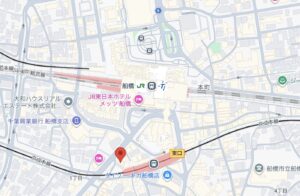 海鮮とおでん 食べ飲み放題 おすすめ屋 船橋店の地図