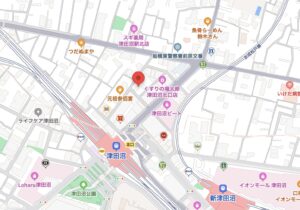 うお炭 津田沼店の地図