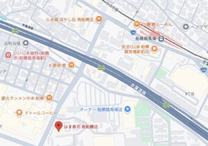 はま寿司 南船橋店の地図