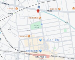 焼き鳥と海鮮 個室居酒屋 船橋 炎 ほむらの地図