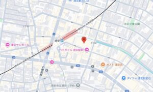 トライアル西友 浦安店 の地図