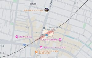 砂っぱたき じろう M'av浦安店の地図